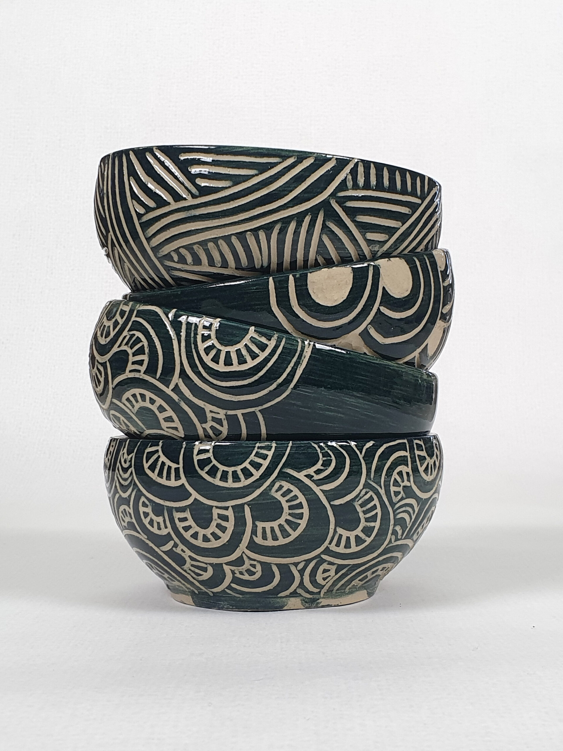 BOWLS CARVED